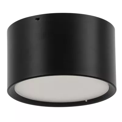 LED stropné osvetlenie VALLUM - čierne