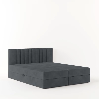 Americká posteľ 160x200 TORINA 1 - šedá