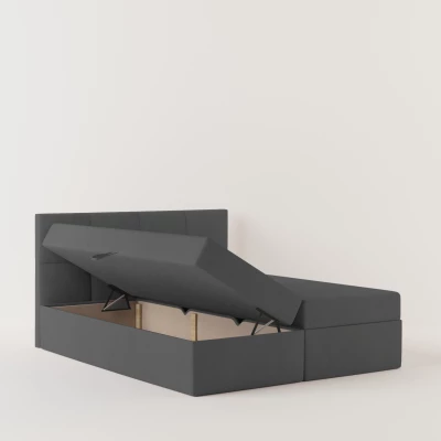 Boxspringová posteľ 180x200 MOSELA 2 - šedá