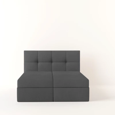 Boxspringová posteľ 180x200 MOSELA 2 - šedá