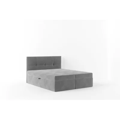 Boxspringová posteľ 180x200 MOSELA 2 - svetlo šedá