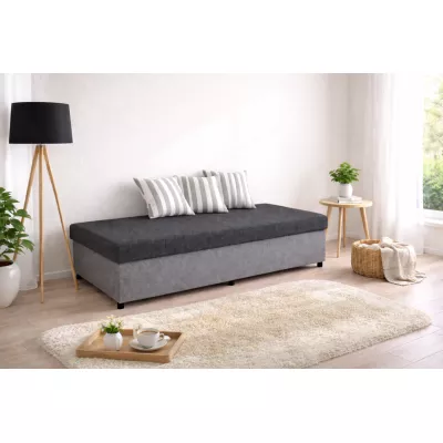 Válenda 80x200 HOMVERO - tmavo šedá / svetlo šedá