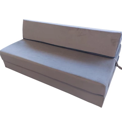 Skladací matrac BEDDIO 120x200 - tmavo šedá