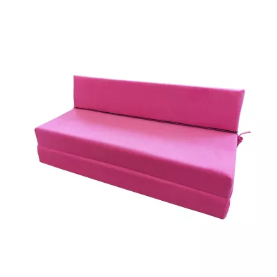 Skladací matrac BEDDIO 120x200 - tmavo ružový