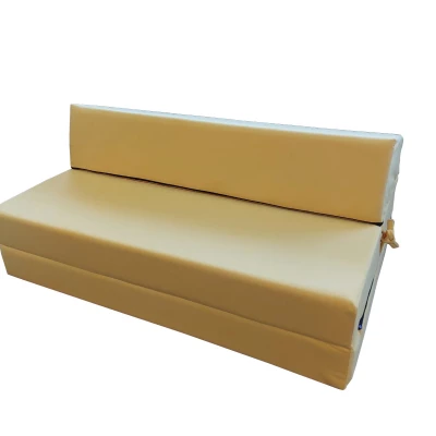 Skladací matrac BEDDIO 120x200 - žltý