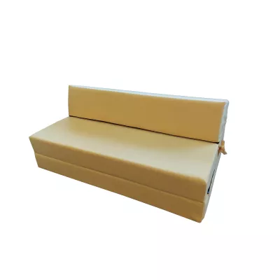 Skladací matrac BEDDIO 120x200 - žltý