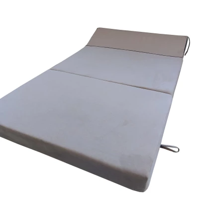 Skladací matrac BEDDIO 120x200 - hnedý