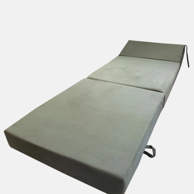 Skladací matrac CALMERA 70x200 - zelený