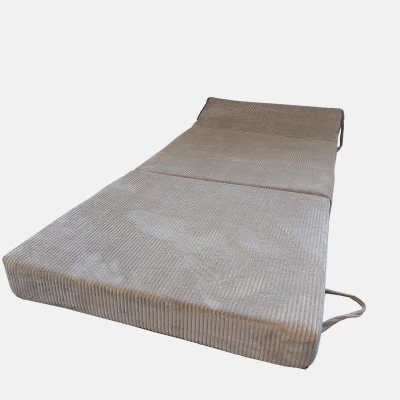 Skladací matrac SILENTA 90x200 - hnedý