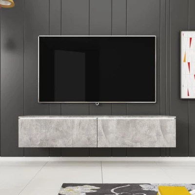 TV stolík CERIEE 140 - betón