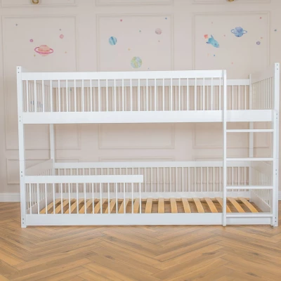 Detská poschodová posteľ 90x200 GLADYS - biela