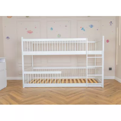 Detská poschodová posteľ 90x200 GLADYS - biela
