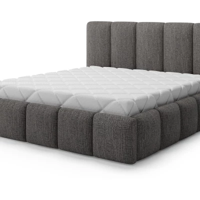 Manželská čalúnená posteľ 180x200 DOLVERO 3 - šedá