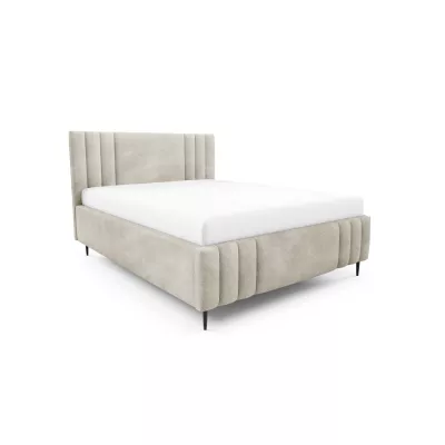 Manželská čalúnená posteľ 180x200 ROSALIA LEG - ecru 2