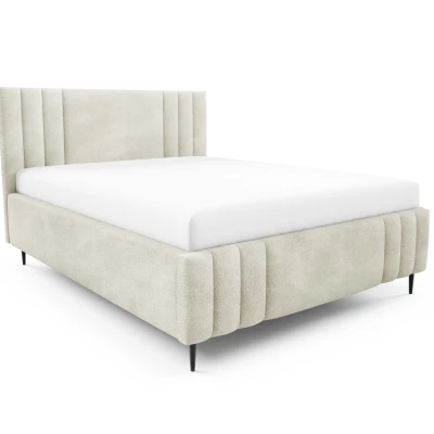 Manželská čalúnená posteľ 180x200 ROSALIA LEG - ecru 1
