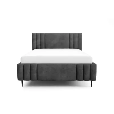 Manželská čalúnená posteľ 160x200 ROSALIA LEG - antracit