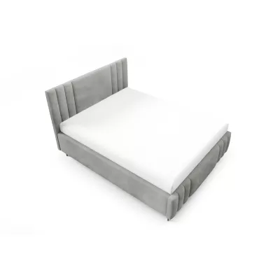 Manželská čalúnená posteľ 180x200 ROSALIA LEG - šedá
