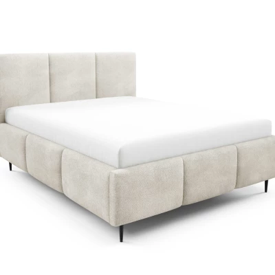 Manželská posteľ 180x200 VIONA LEG s úložným priestorom - ecru 2