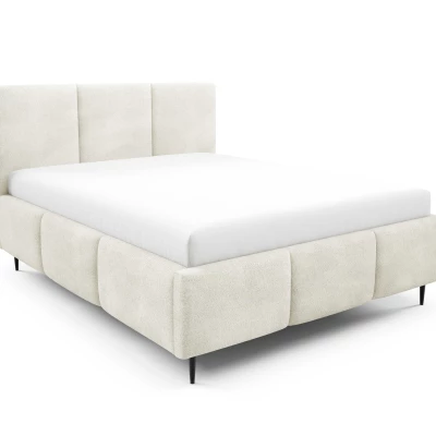 Manželská posteľ 180x200 VIONA LEG s úložným priestorom - ecru 1