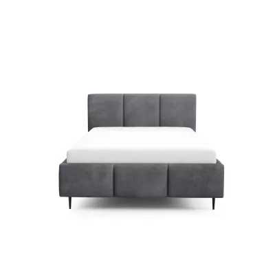 Manželská posteľ 160x200 VIONA LEG s úložným priestorom - antracit