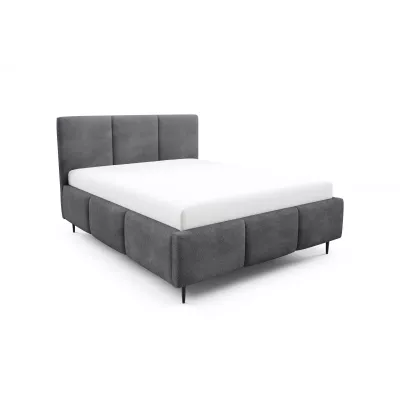 Manželská posteľ 160x200 VIONA LEG s úložným priestorom - antracit