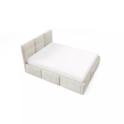 Manželská posteľ 180x200 VIONA s úložným priestorom - ecru 2