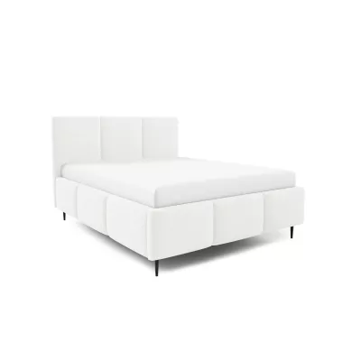 Manželská posteľ 180x200 VIONA LEG s úložným priestorom - biela