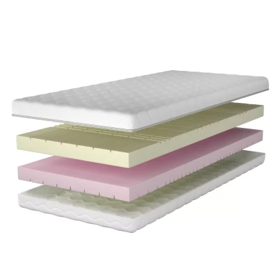 Stredne tvrdý penový matrac BAFLIA 100x200