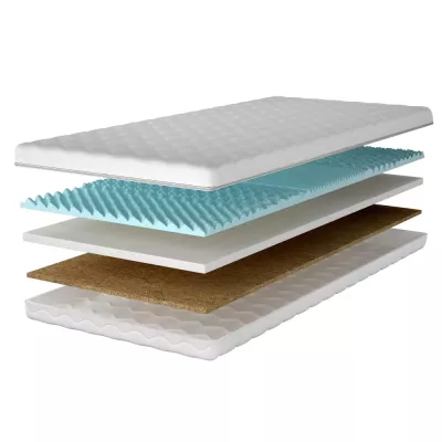 Sendvičový matrac s kokosovou rohožou CADVARA 100x200