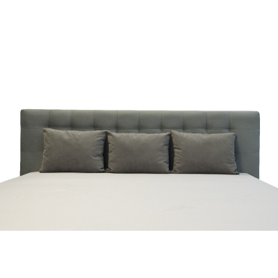 Čalúnená posteľ Soffio s úložným priestorom čierna 200 x 200