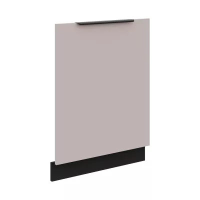 Dvierka pre vstavanú umývačku AGAFIJA - 60x72 cm, cashmere / čierne