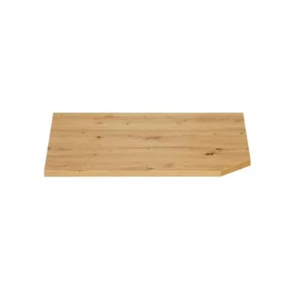 Kuchynská doska 250x60x3,8 cm MALIA - dub artisan, pravé prevedenie