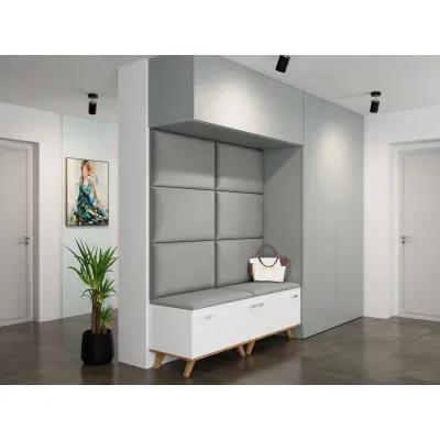 Čalúnený panel na stenu 70x40 PAG - šedý