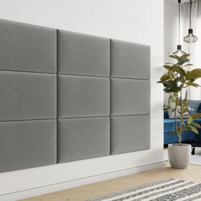 Čalúnený panel na stenu 70x40 PAG - šedý