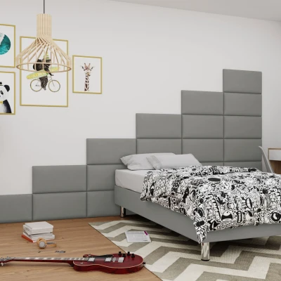 Čalúnený panel na stenu 70x40 PAG - šedý