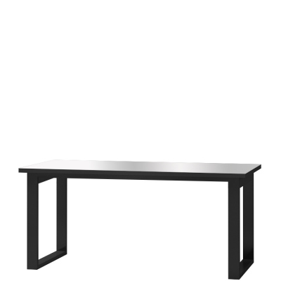 Veľký rozkladací jedálenský stôl HEIKO, sivý