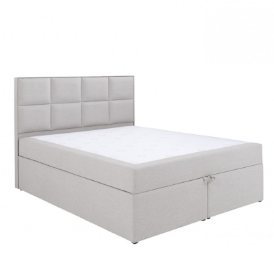 Americká posteľ 140x200 CARA - biela