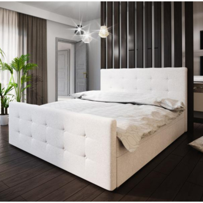 Čalúnená posteľ VASILISA I 160x200, béžová