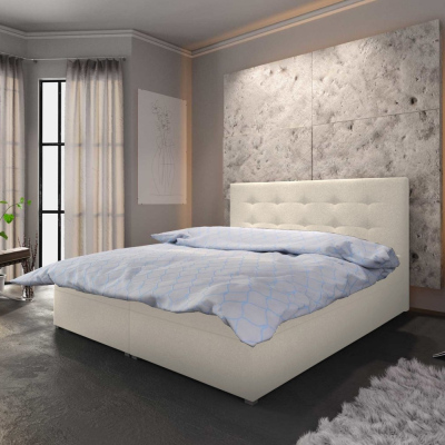 Moderná posteľ s úložným priestorom STIG I 180x200, béžová