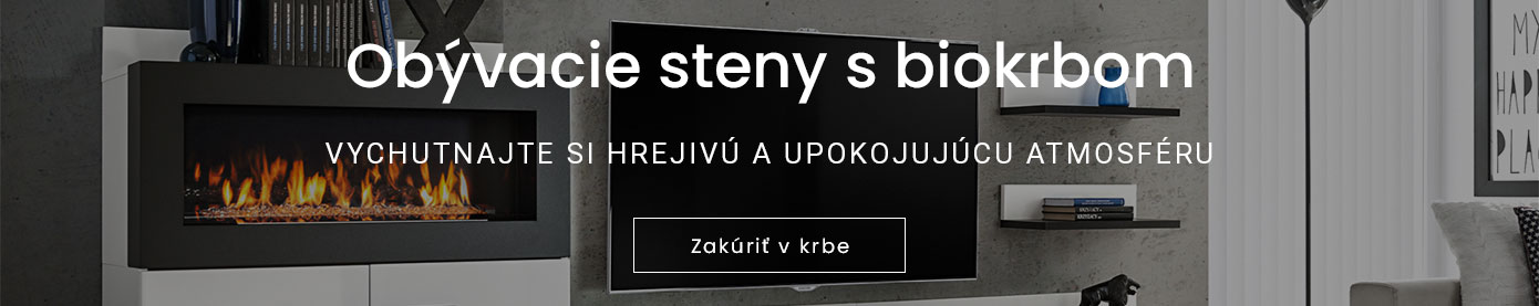 Obývacie steny s biokrbom