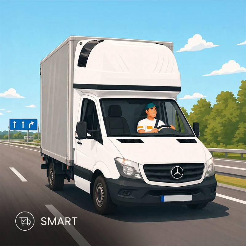 Doručenie nábytku s dopravou SMART