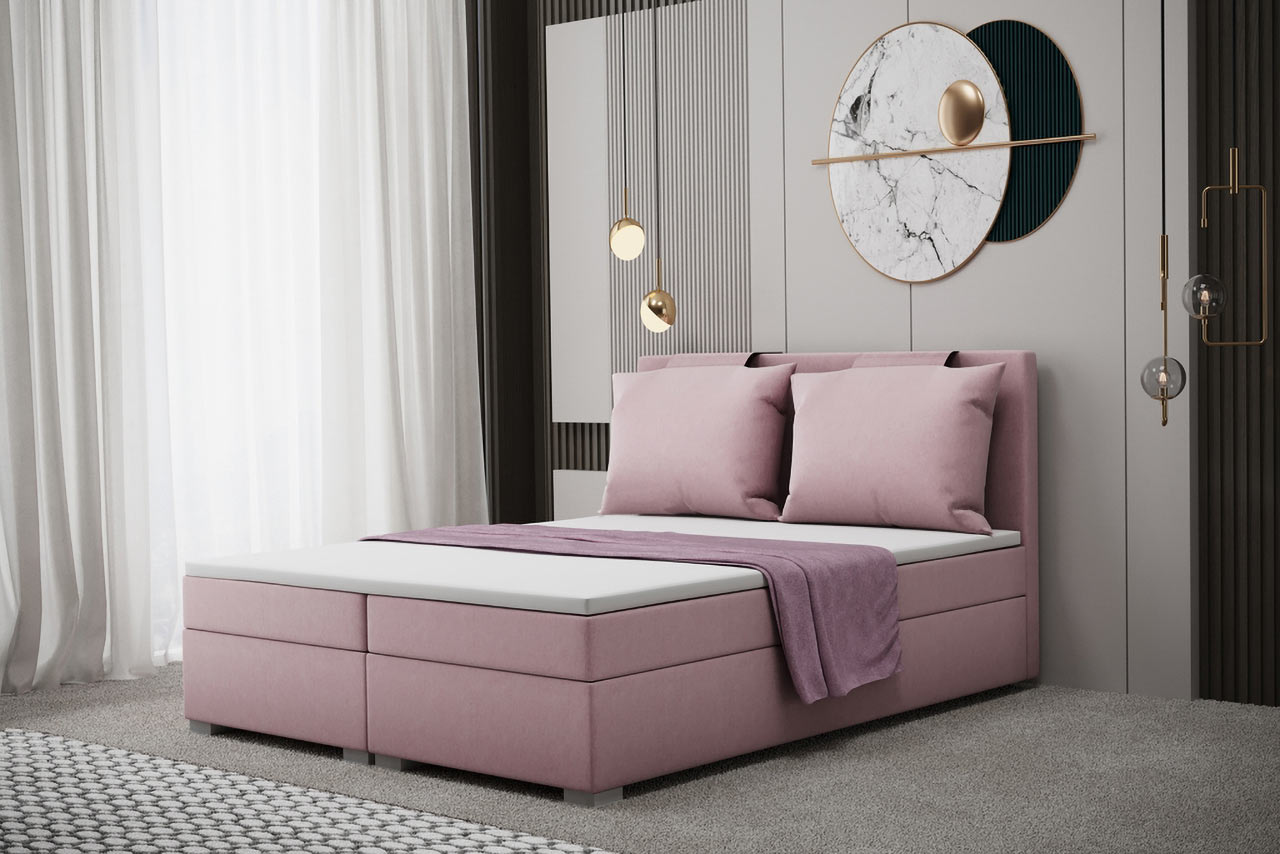 Posteľ boxspring LEONTYNA